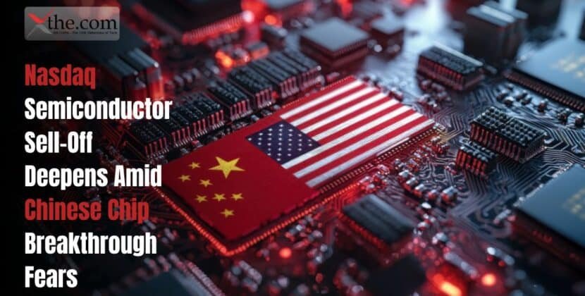 Nasdaq Semiconductor Sell-Off Deepens Amid Chinese Chip Breakthrough Fears