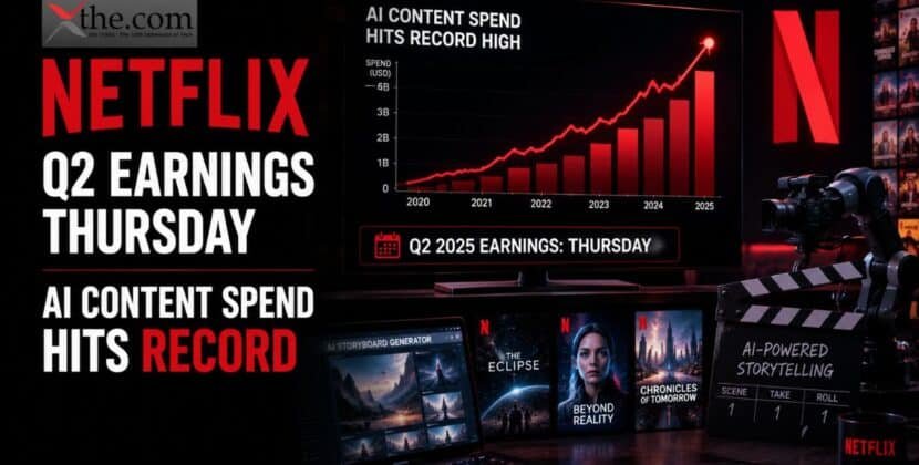 Netflix Q2 Earnings Thursday as AI Content Spend Hits Record
