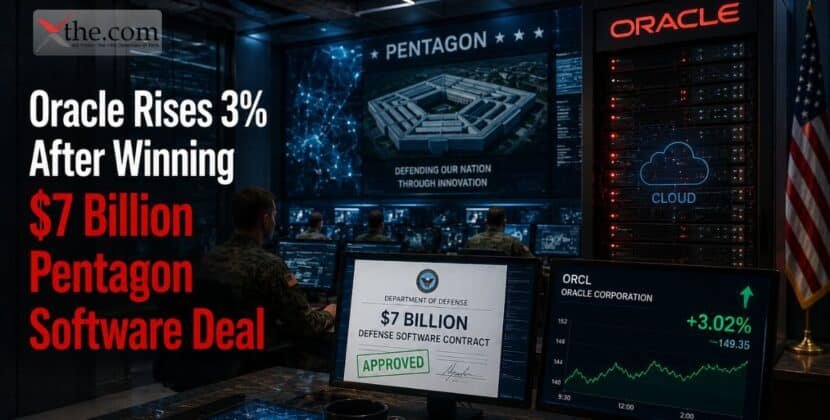 Oracle Rises 3% After Winning $7 Billion Pentagon Software Deal.