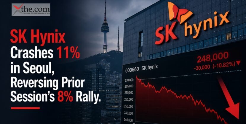 SK Hynix Crashes 11% in Seoul, Reversing Prior Session’s 8% Rally.