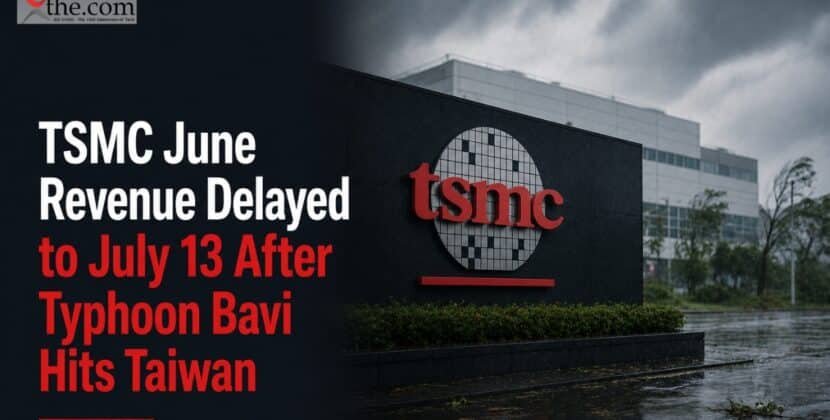 TSMC June Revenue Delayed to July 13 After Typhoon Bavi Hits Taiwan