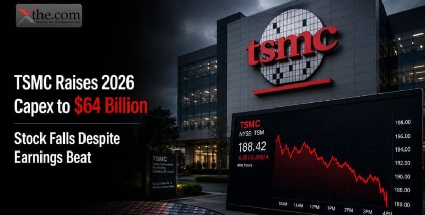 TSMC Raises 2026 Capex to $64 Billion — Stock Falls Despite Earnings Beat