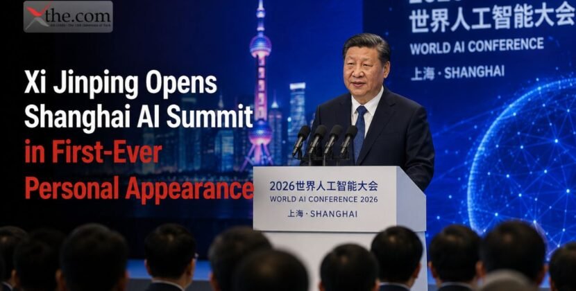 Xi Jinping Opens Shanghai AI Summit in First-Ever Personal Appearance