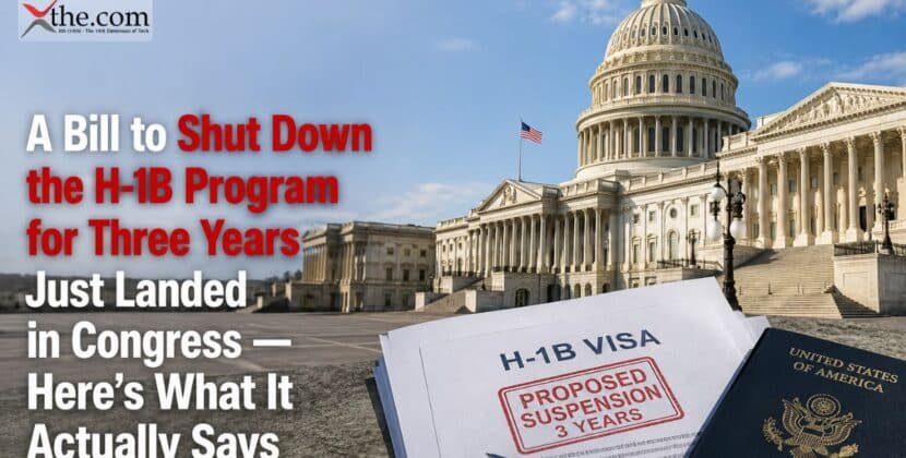 A Bill to Shut Down the H-1B Program for Three Years Just Landed in Congress — Here’s What It Actually Says