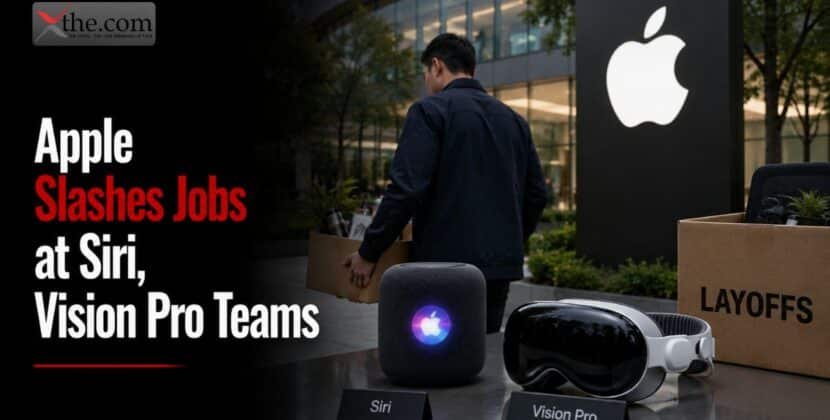 Apple Slashes Jobs at Siri, Vision Pro Teams