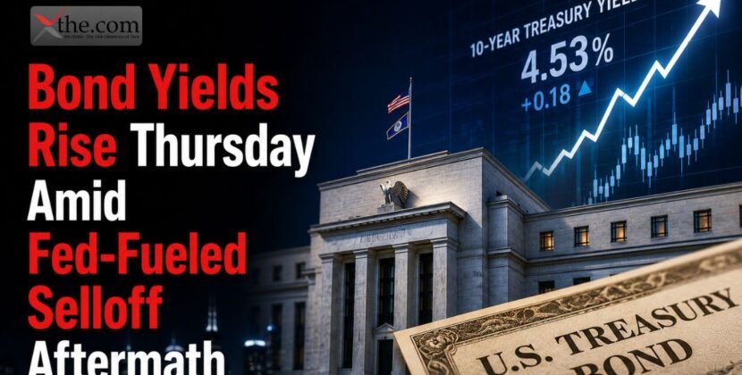 Bond Yields Rise Thursday Amid Fed-Fueled Selloff Aftermath