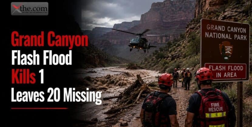 Grand Canyon Flash Flood Kills 1 Leaves 20 Missing