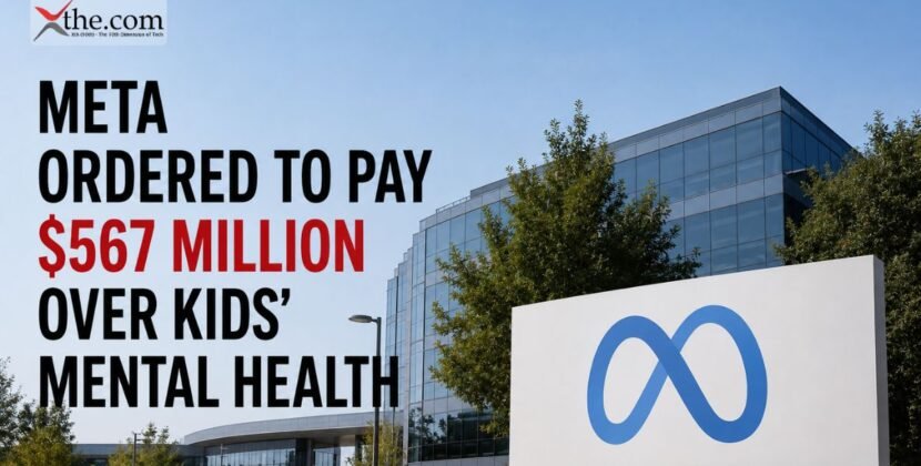 Meta Ordered to Pay $567 Million Over Kids’ Mental Health
