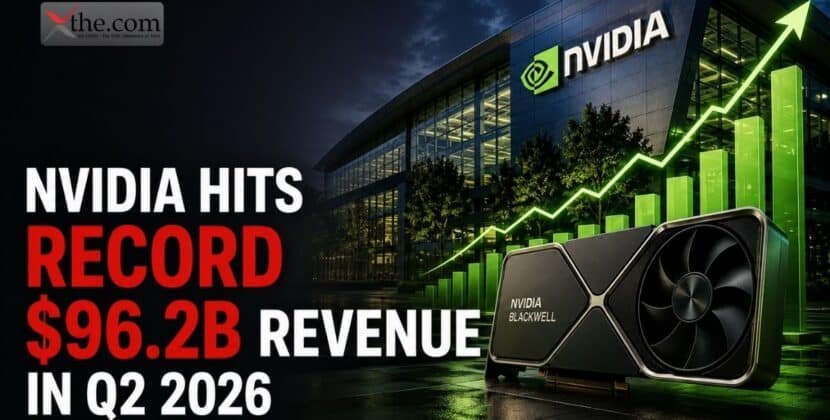 Nvidia Hits Record $96.2B Revenue in Q2 2026