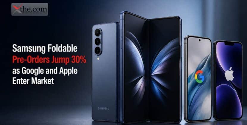 Samsung Foldable Pre-Orders Jump 30% as Google and Apple Enter Market