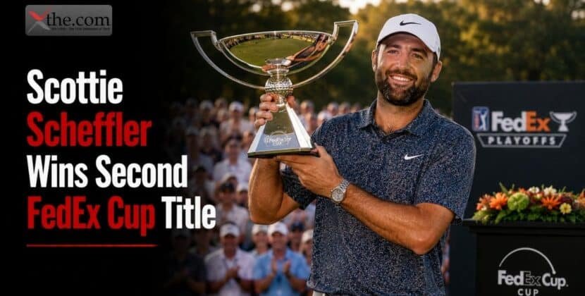 Scottie Scheffler Wins Second FedEx Cup Title