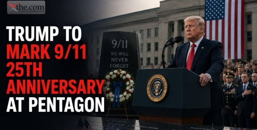 Trump to Mark 9/11 25th Anniversary at Pentagon
