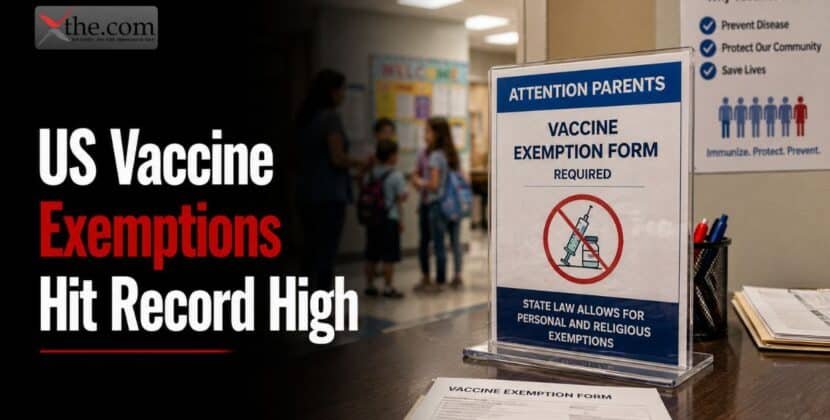 US Vaccine Exemptions Hit Record High