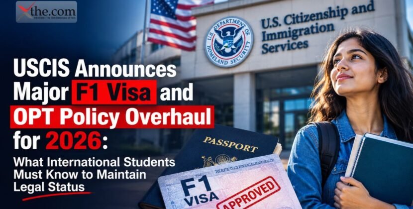 USCIS Announces Major F1 Visa and OPT Policy Overhaul for 2026: What International Students Must Know to Maintain Legal Status