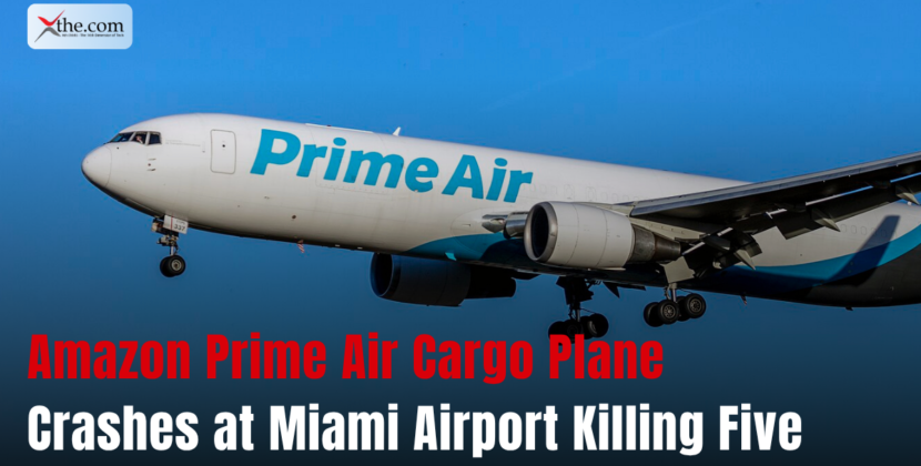 Amazon Prime Air Cargo Plane Crashes at Miami Airport Killing Five