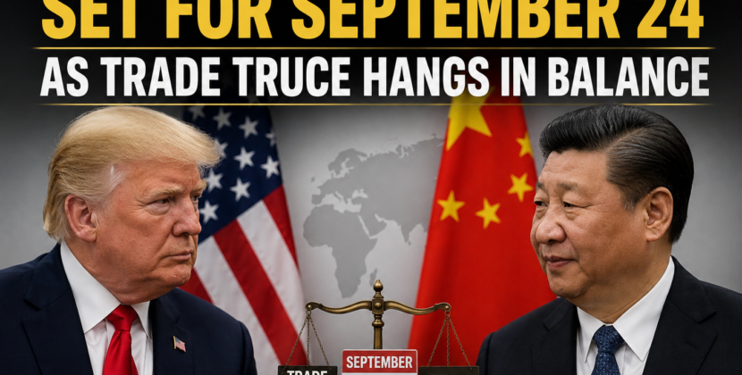 Trump-Xi Summit Set for September 24 as Trade Truce Hangs in Balance