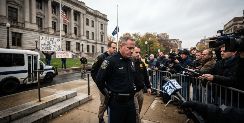 PA Officer Charged in Fatal Wrong House Shooting