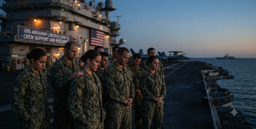 8 Sailors USS Lincoln Attempted Suicide