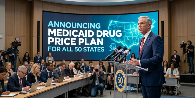Trump Announces Medicaid Drug Price Plan for All 50 States