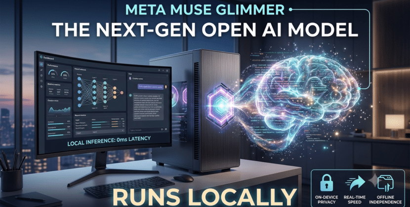 Meta Muse Glimmer Open AI Model Runs Locally