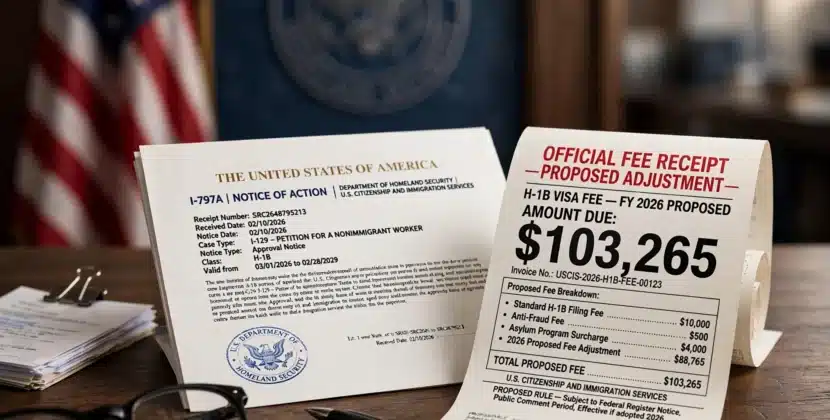 New $103,265 H-1B Visa Fee Proposed