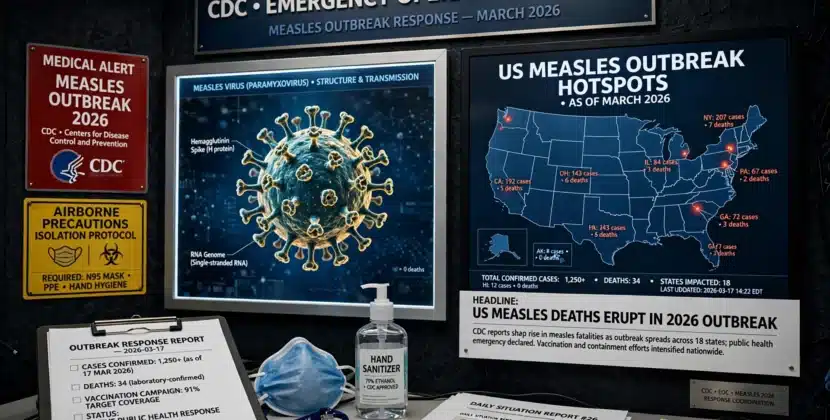 US Measles Deaths Erupt in 2026 Outbreak
