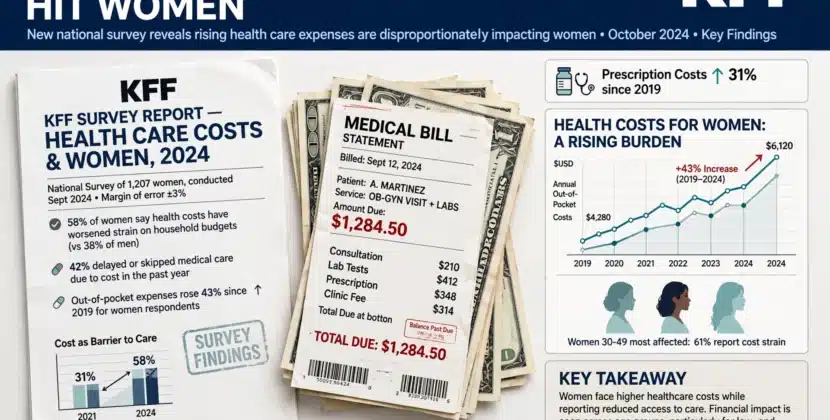 KFF Survey: Health Costs Hit Women
