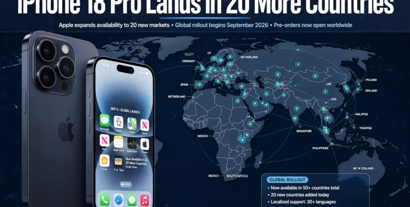 iPhone 18 Pro Lands in 20 More Countries