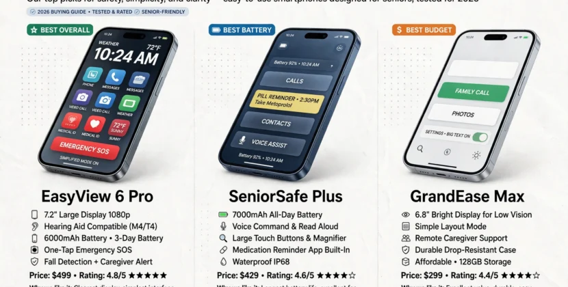 Best Phones for Seniors in 2026