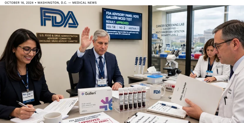 FDA Panel Votes for Galleri Cancer Test