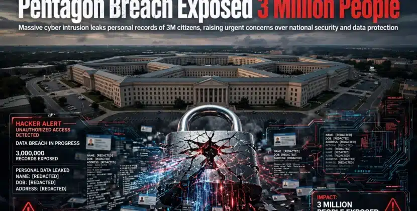 Pentagon Breach Exposed 3 Million People