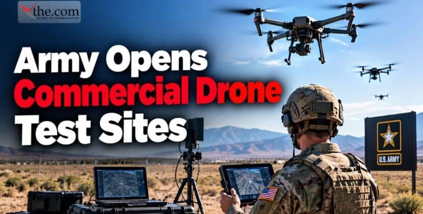 Army Opens Commercial Drone Test Sites