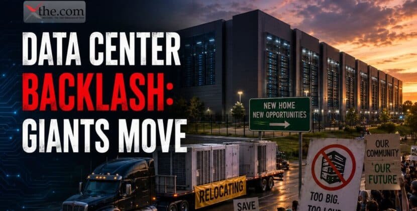 Data Center Backlash: Giants Move