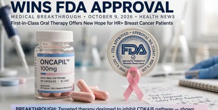New Breast Cancer Pill Wins FDA Approval