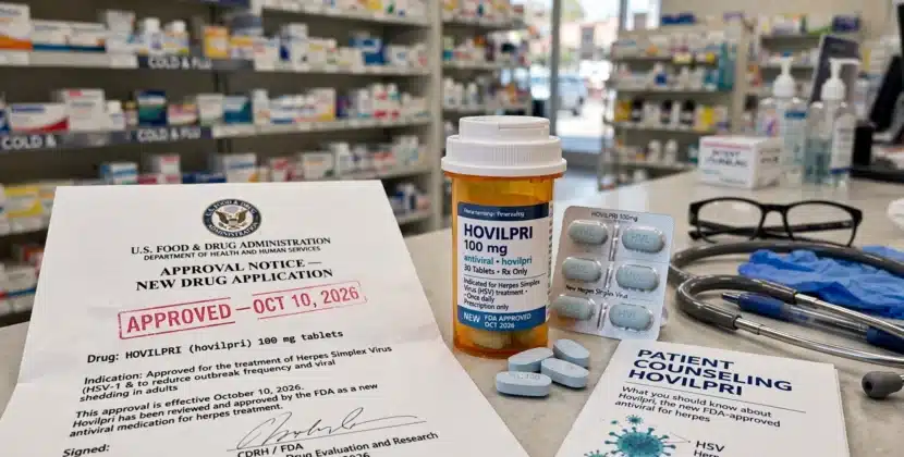 FDA Approves New Herpes Drug Hovilpri