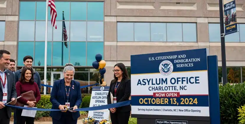 Charlotte Asylum Office Opens Oct. 13