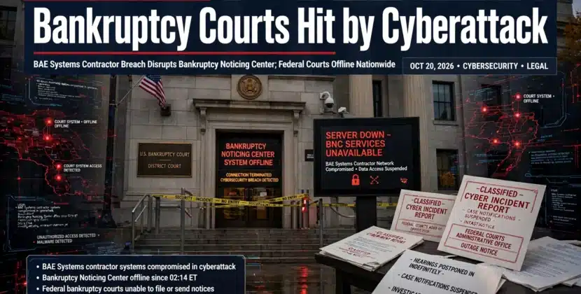 Bankruptcy Courts Hit by Cyberattack