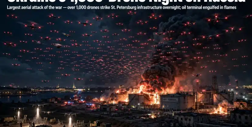 Ukraine’s 1,000-Drone Night on Russia