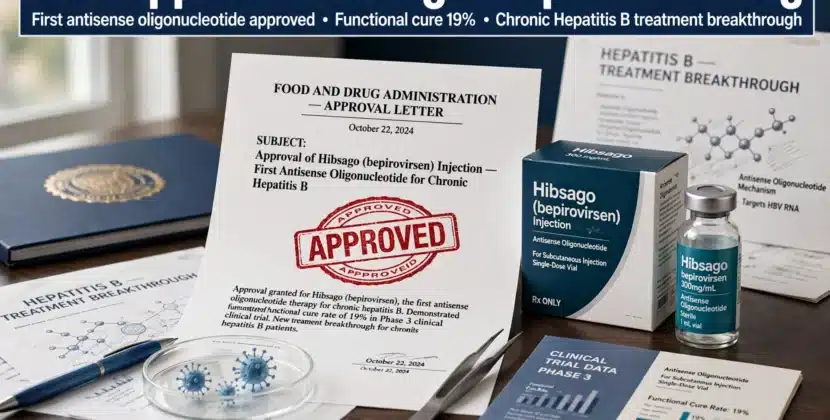 FDA Approves Hibsago: Hepatitis B Drug