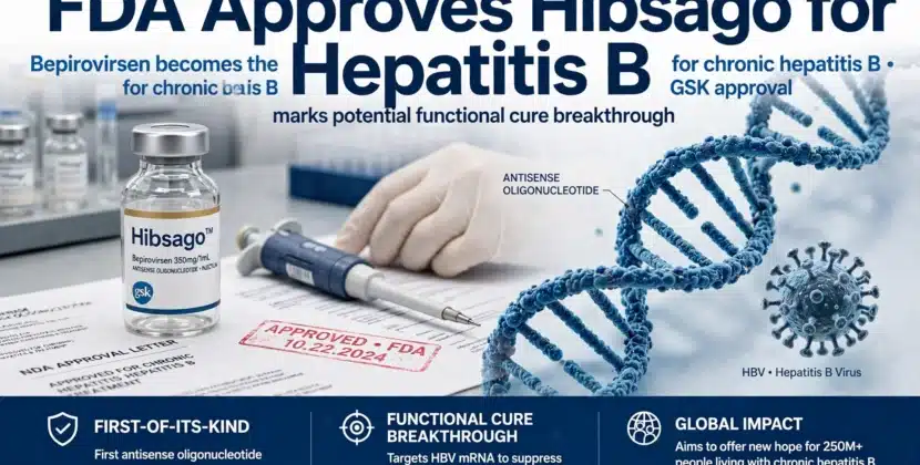 FDA Approves Hibsago for Hepatitis B