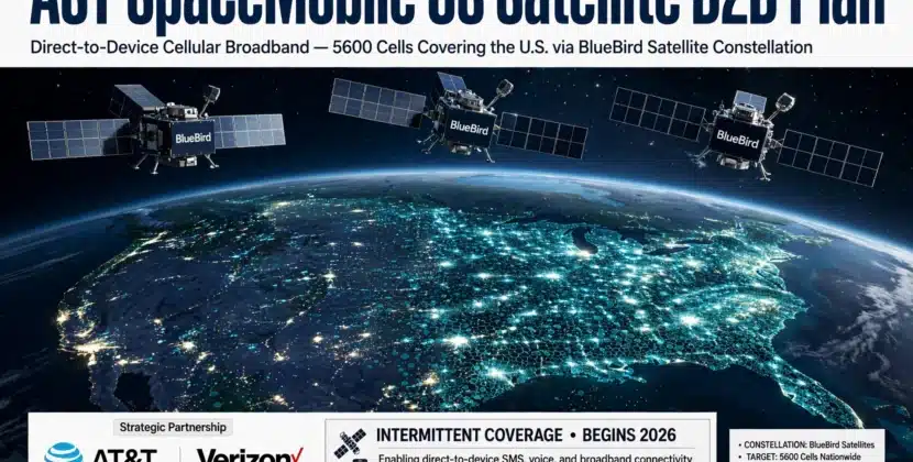 AST SpaceMobile US Satellite D2D Plan