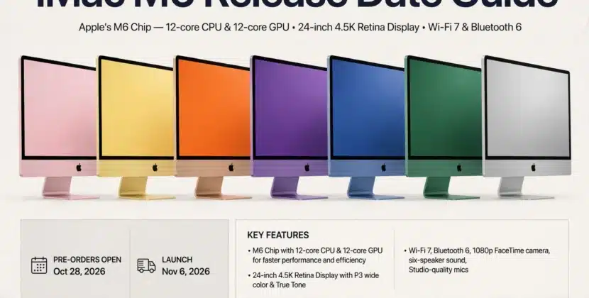 iMac M6 Release Date Guide